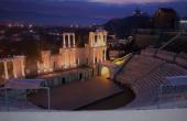 Пловдив, Болгария, старый город, Хисар капия, римский театр